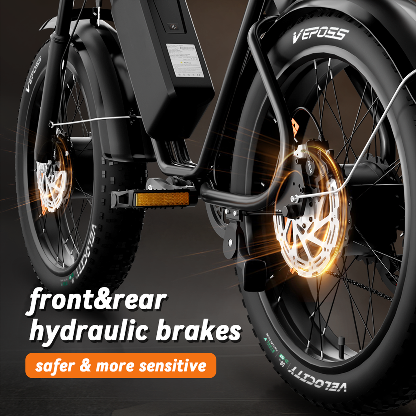 MOOBELO E10 Dual-Motor Fat Tire Ebike: 160-Mile Range, 2600W Power